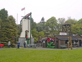 poldark tin mine 13-5-09 cornish pumping engine & steam guillotine